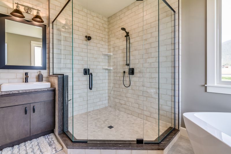 Elegant Corner Shower